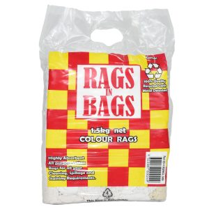 COLOUR SINGLET RAGS 1.5KG BAG