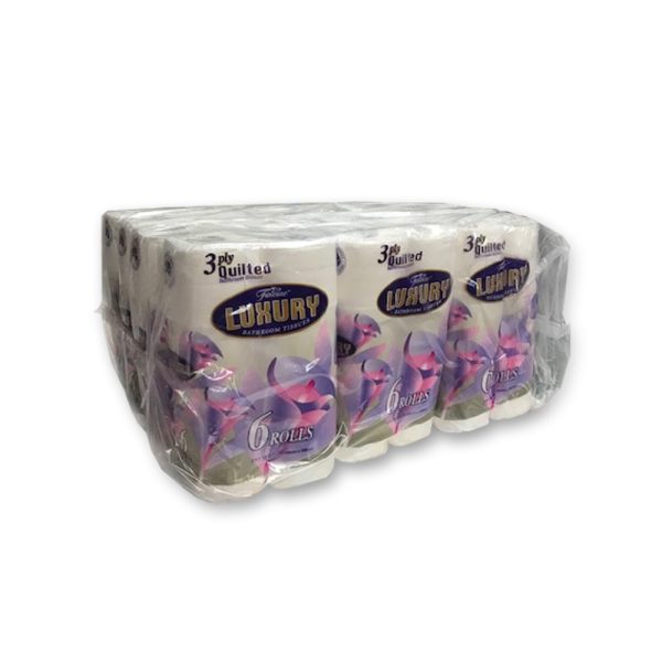 Finesse Luxury 3ply Toilet paper 72rolls/bulk bag