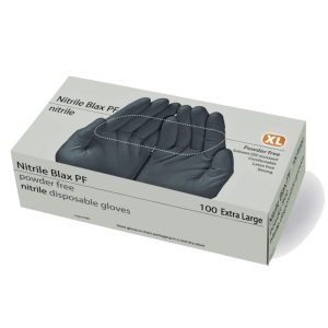 Black Nitrile Disposable Gloves Extra Large 100pcs/Box