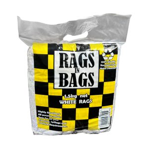 WHITE COTTON RAGS 1.5KG