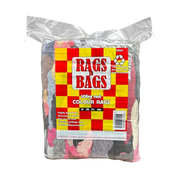 COLOUR SINGLET RAGS 10KG BAG