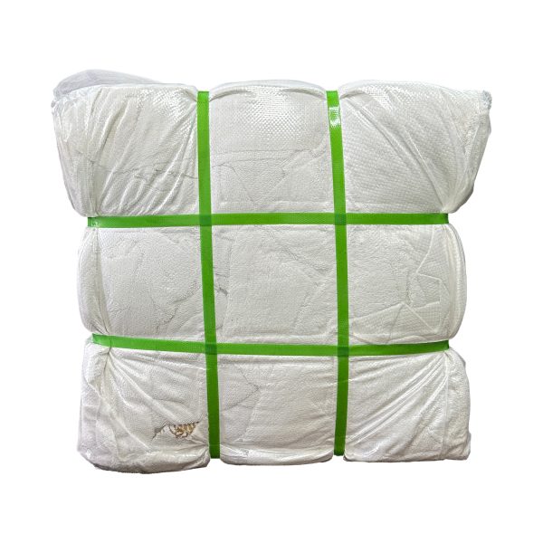 WHITE TOWEL MIXED 20KG PACKAGE PLAIN WHITE BALE