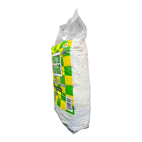 PURE WHITE SINGLET RAGS 5KG BAG - Image 2