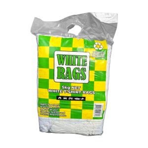 PURE WHITE SINGLET RAGS 5KG BAG